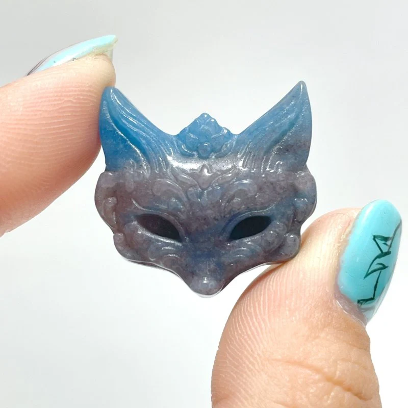 Trolleite Stone Fox Face Carving Wholesale - Image 3