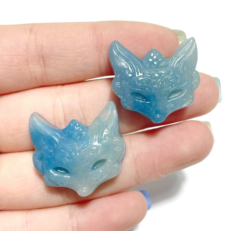 Trolleite Stone Fox Face Carving Wholesale - Image 6