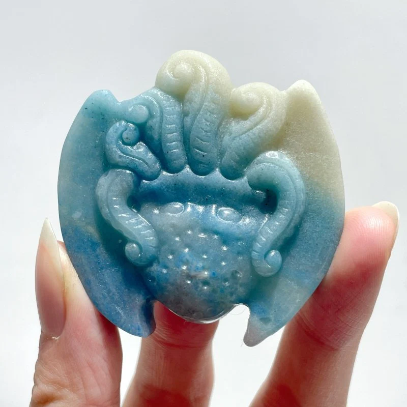13 Pieces Trolleite Stone Goddess Crystal Carving