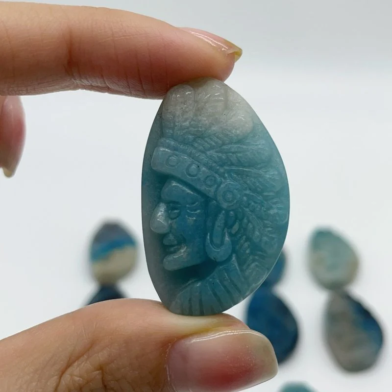 Trolleite Stone Indians Avatar Crystal Carving Wholesale - Image 3