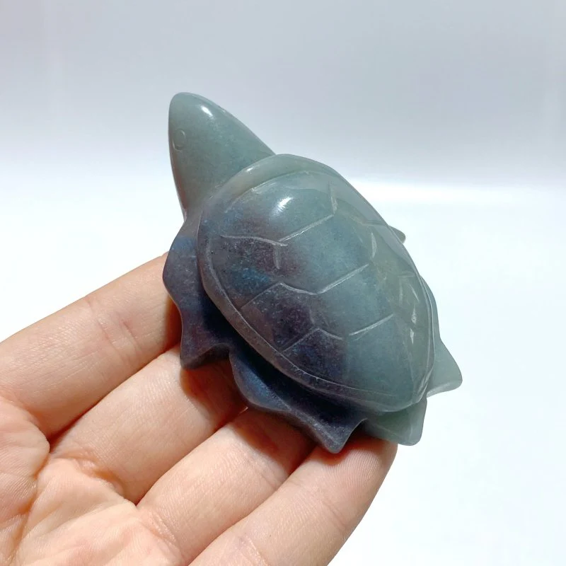 15 Pieces Trolleite Stone Sea Turtles Carving - Image 7