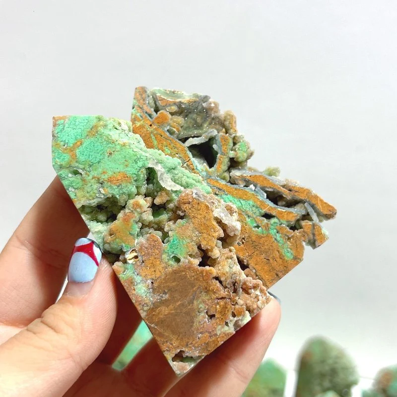 48 Pieces Indonesia Turquoise Druzy Geode Tower Points - Image 7