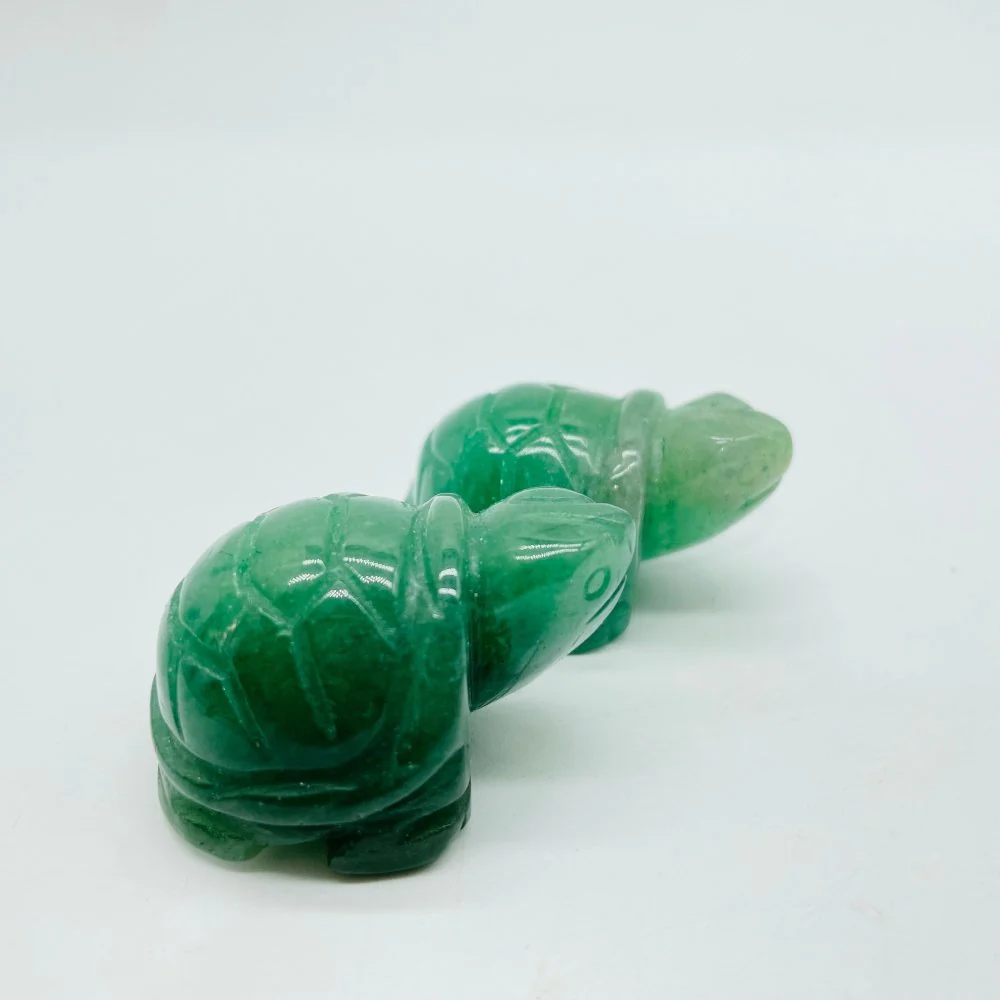 5 Types Turtle Carving Animals Wholesale Rose Quartz Green Aventurine - Image 5