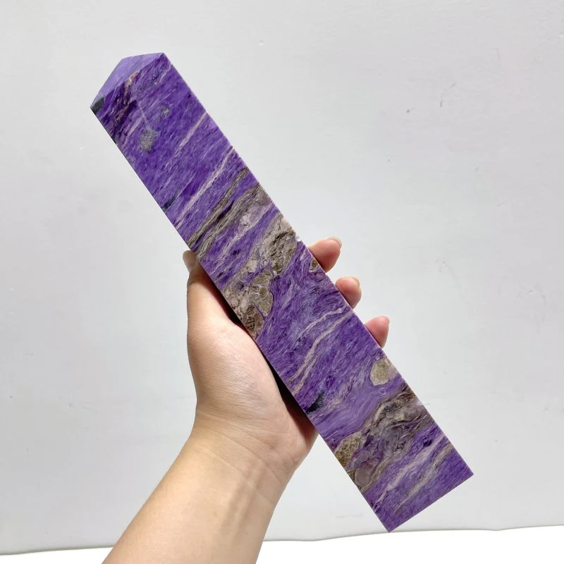 29CM Large Purple Charoite Tower For Collection