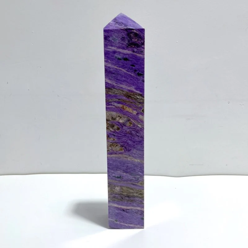 29CM Large Purple Charoite Tower For Collection - Image 2