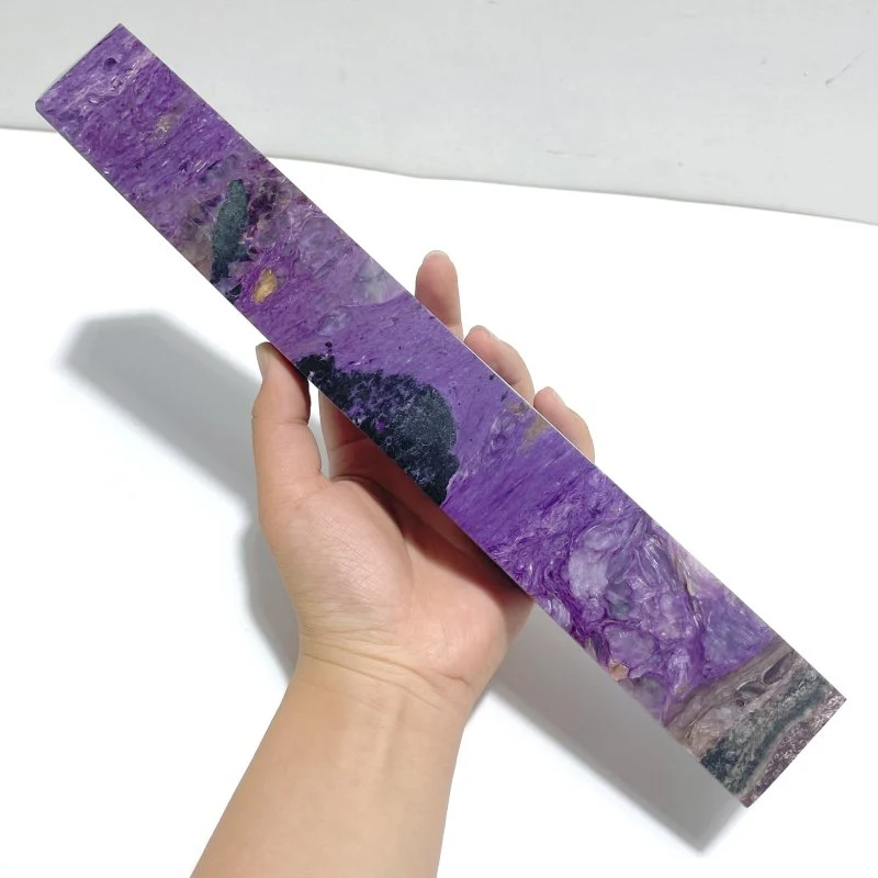 33.5CM Large Charoite Tower For Collection - Image 2