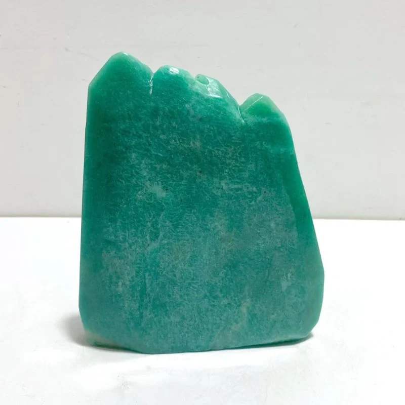 Unique Amazonite Landscape Pavilion Carving #8 - Image 5