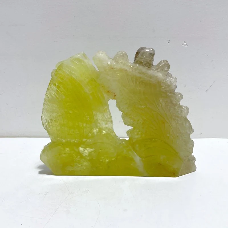 Unique Citrine Sea Animals Carving - Image 3