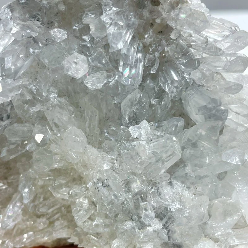 6 Pieces Clear Quartz Cluster Groot Carving - Image 3