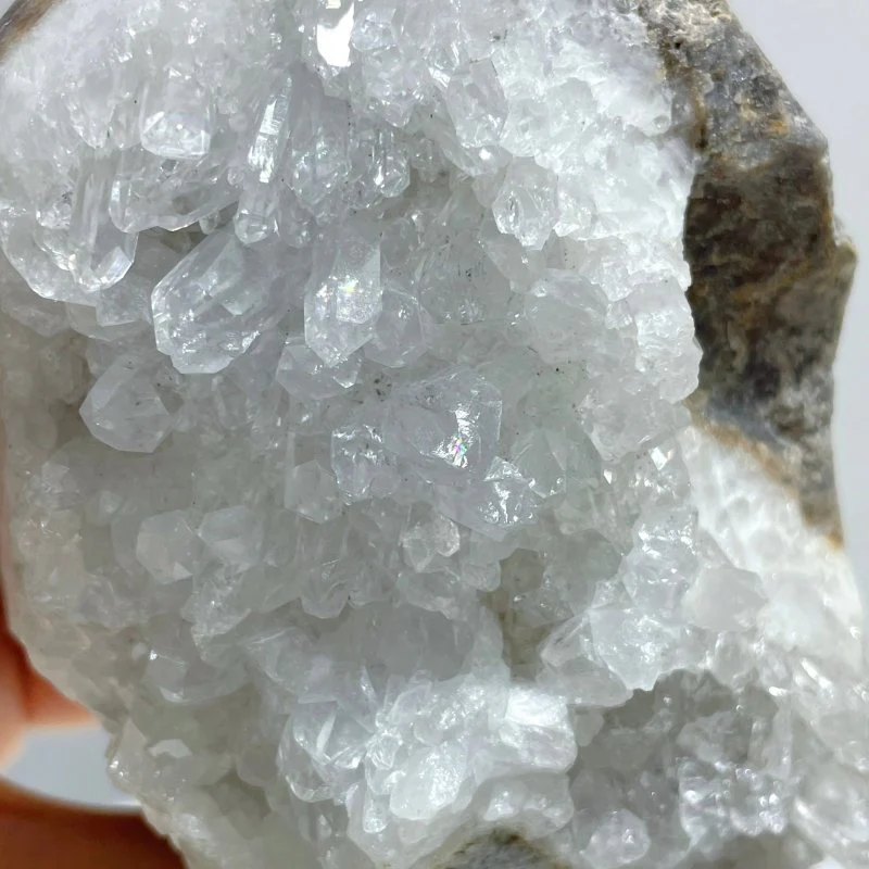 6 Pieces Clear Quartz Cluster Groot Carving - Image 7