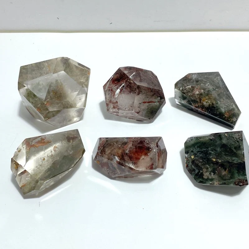 6 Pieces Unique Garden Quartz Free Form - Image 4