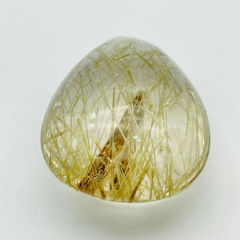 Unique Green Tourmaline In Clear Quartz Teardrop DIY Pendant Jewelry Making - Image 3