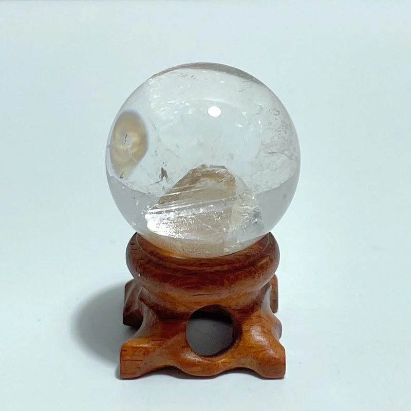 Unique Hexagonal Quartz In Quartz Beautiful Sphere - Image 2