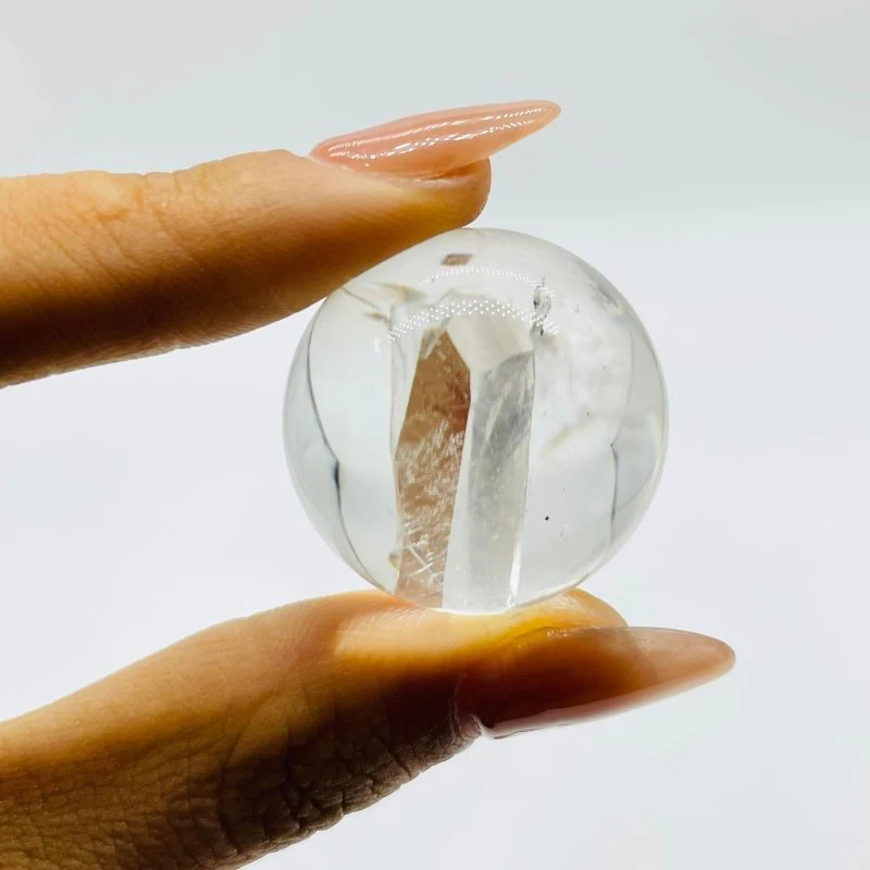 Unique Hexagonal Quartz In Quartz Beautiful Sphere