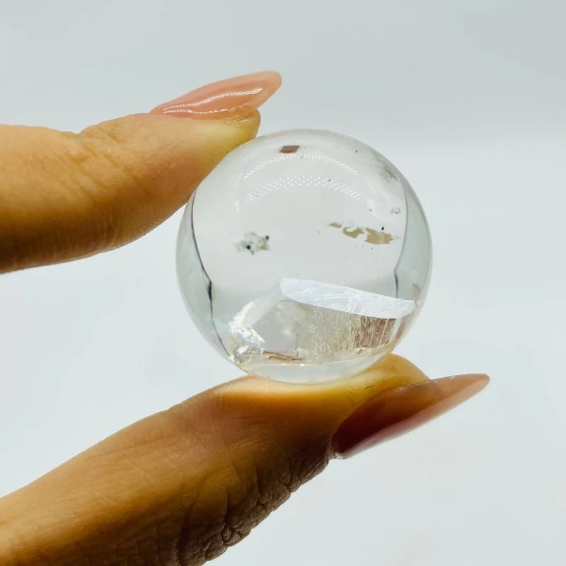 Unique Hexagonal Quartz In Quartz Beautiful Sphere - Image 3