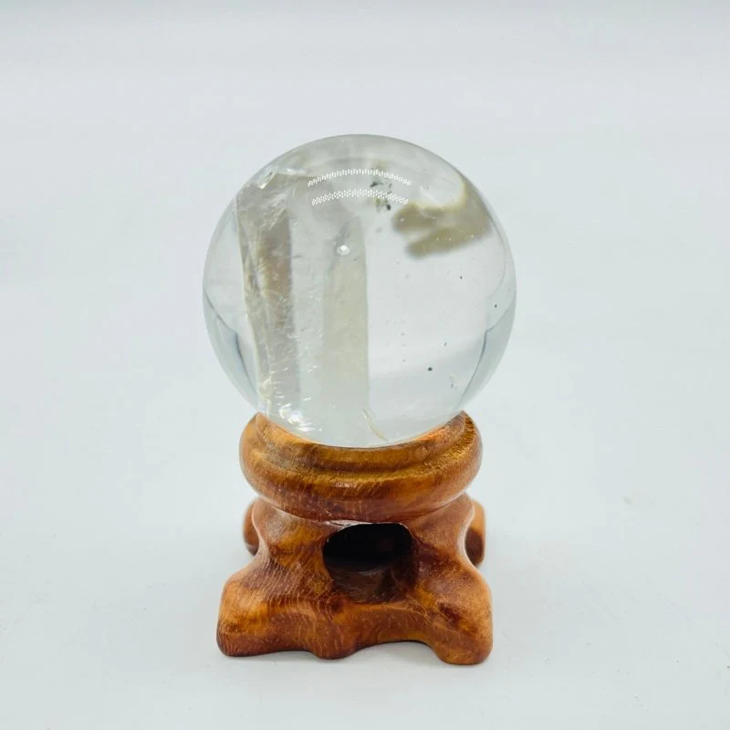 Unique Hexagonal Quartz In Quartz Beautiful Sphere - Image 4