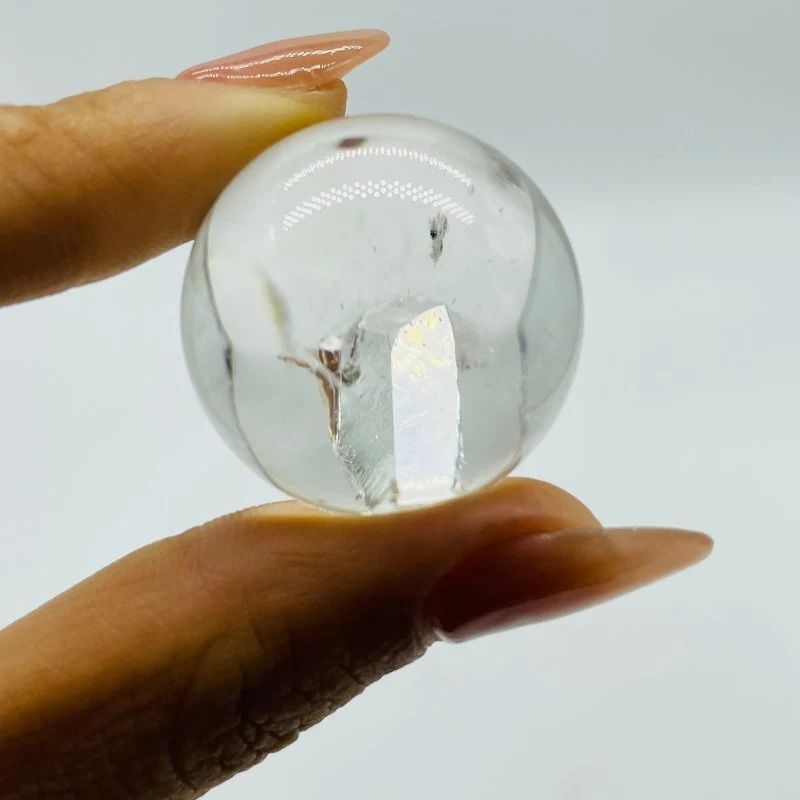 Unique Hexagonal Quartz In Quartz Beautiful Sphere - Image 5
