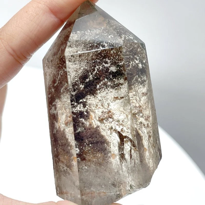 4 Pieces High Quality Garden Quartz Clear Tower Points - Image 2