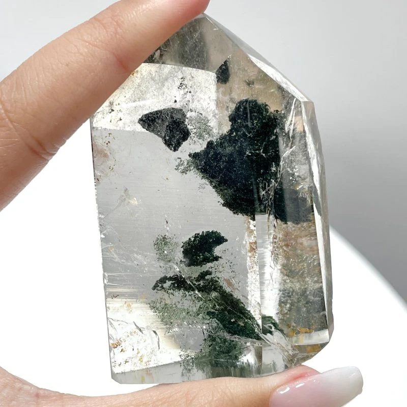 4 Pieces High Quality Garden Quartz Clear Tower Points - Image 3
