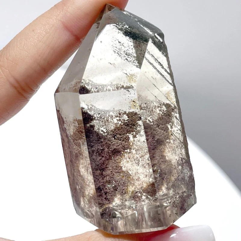 4 Pieces High Quality Garden Quartz Clear Tower Points - Image 4