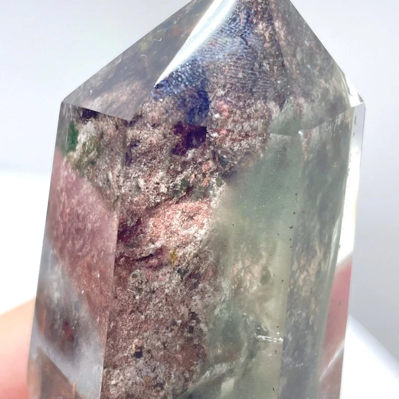 4 Pieces High Quality Garden Quartz Clear Tower Points - Image 6