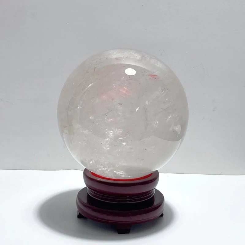 Large Rare 23.5cm Clear Quartz Sphere For Collection - Image 2