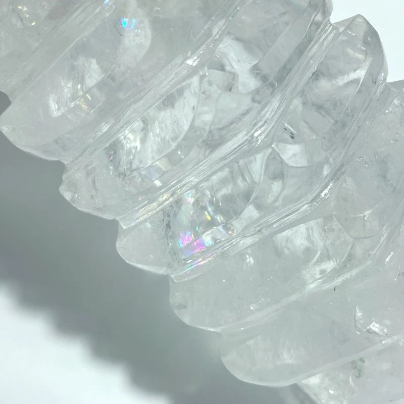 Unique Large Clear Quartz Wenchang Tower 13-level Pagoda - Image 4