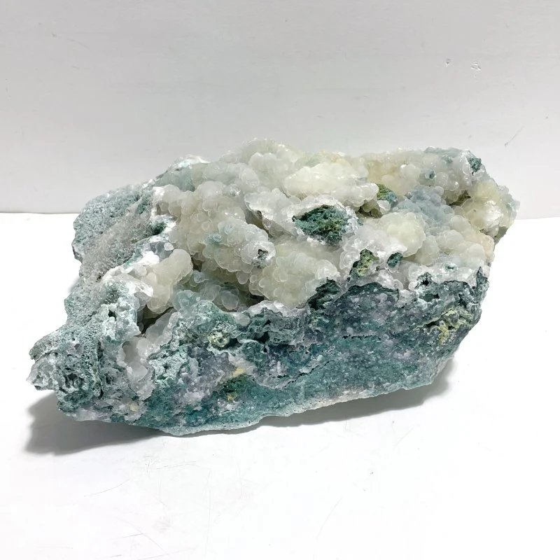 Unique Large Moss Agate Crystal Specimen For Collection - Image 2