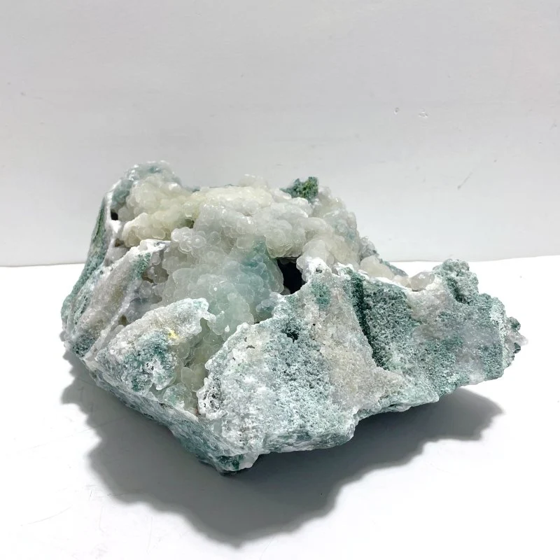Unique Large Moss Agate Crystal Specimen For Collection - Image 3