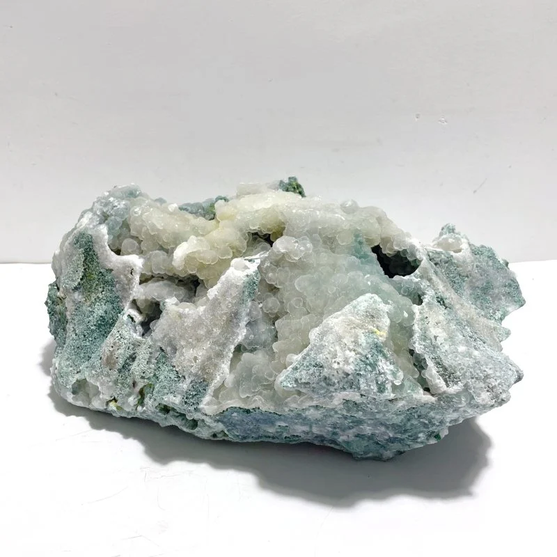 Unique Large Moss Agate Crystal Specimen For Collection - Image 4