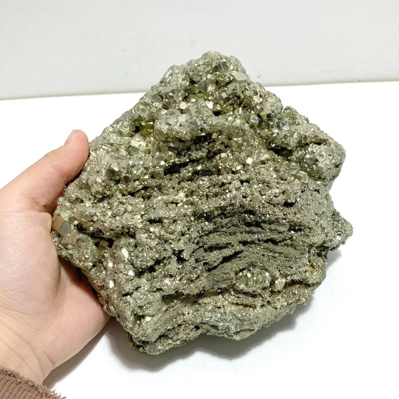 Unique Large Raw Pyrite Stone Mineral Specimen - Image 4