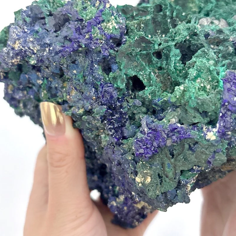 Unique Large Malachite Mixed Azurite Specimen - Image 6