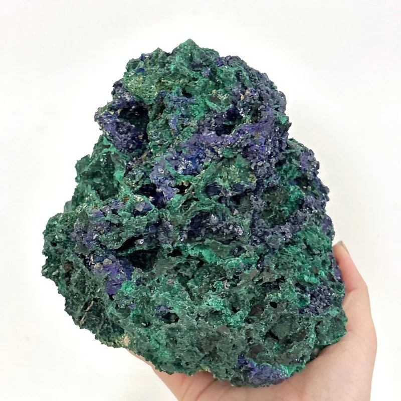 Unique Large Malachite Mixed Azurite Specimen - Image 8