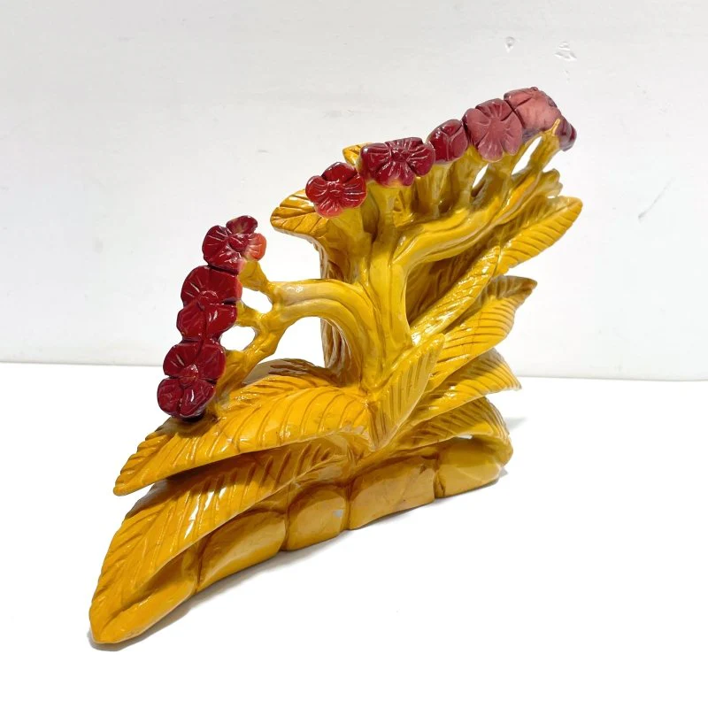 Unique Mookaite Tree Carving - Image 2