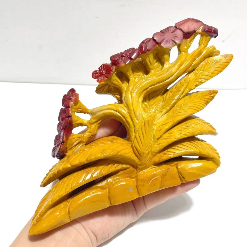 Unique Mookaite Tree Carving - Image 4