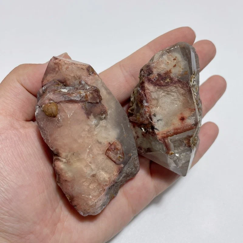 14 Pieces Polished Unique Smoky Quartz Garden Quartz - Image 8