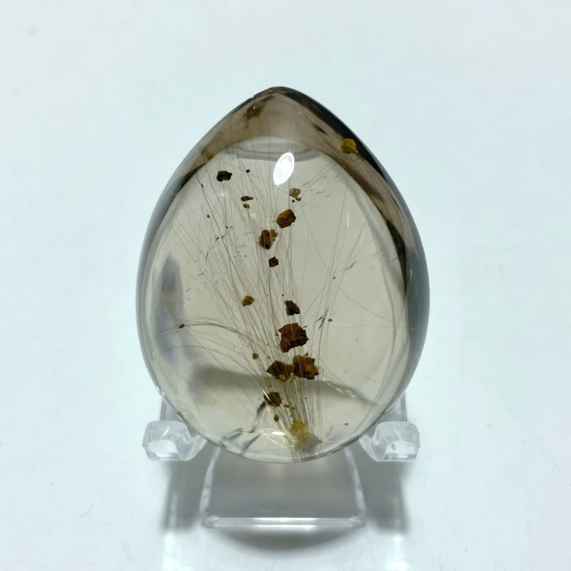 Unique Clear Rutile Mixed Garden Quartz Crystal - Image 5