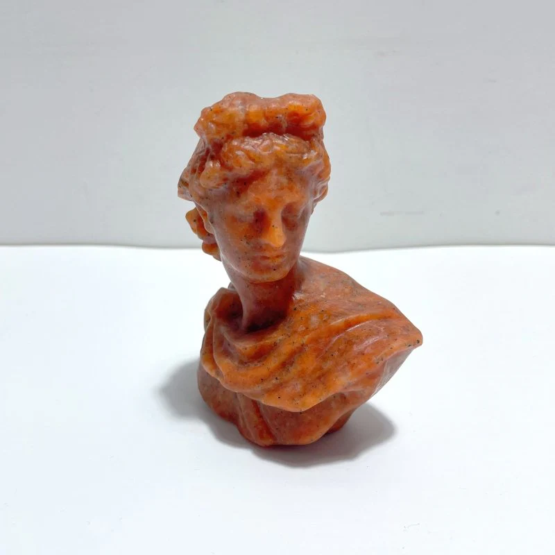 Sunstone Apollo Bust Art Sculptures Carving - Image 2