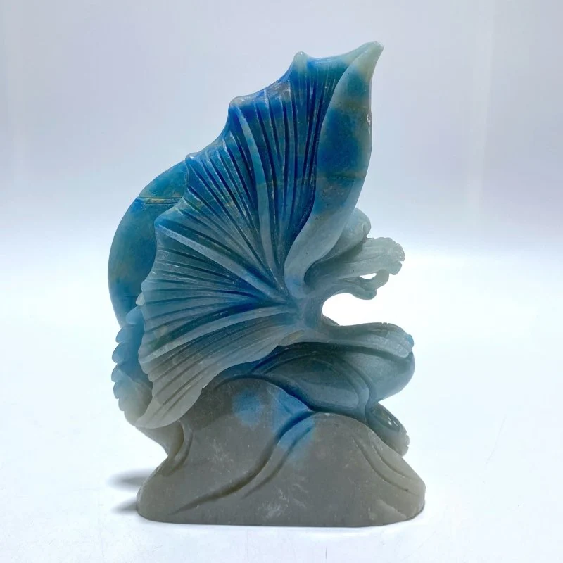 Unique Trolleite Flying Dragon Carving - Image 3