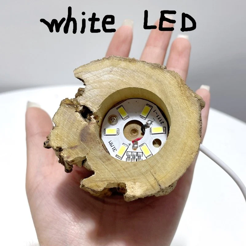 Wooden Root LED Crystal Stand - Image 5