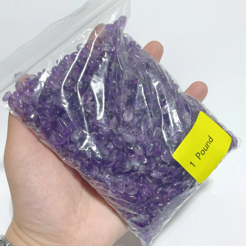 Local Stock - 4 Types Crystal Chips Wholesale Rose Quartz Moonstone Amethyst - Image 4