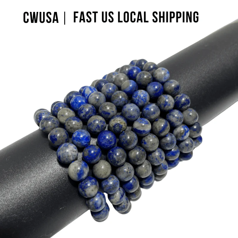 Local Stock - 8MM Lapis Lazuli Bracelets Wholesale