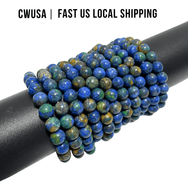 Local Stock - 8MM Phoenix Pine Stone Bracelets Wholesale