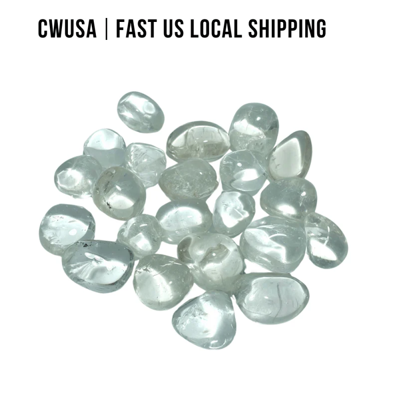 Local Stock - Clear Quartz Tumbled Wholesale