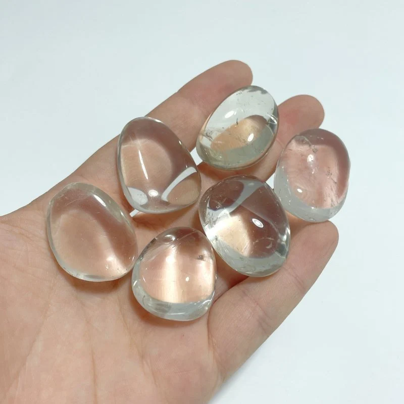 Local Stock - Clear Quartz Tumbled Wholesale - Image 4