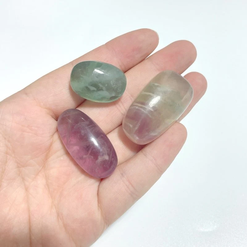 Local Stock - Colorful Fluorite Tumbled Stone Wholesale - Image 2