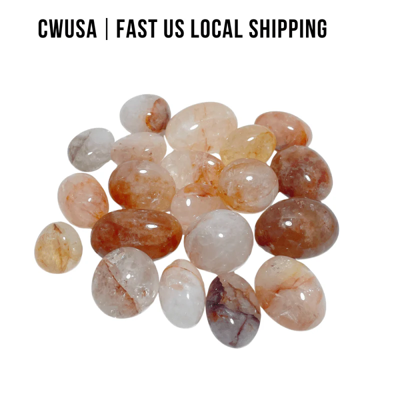 Local Stock - Fire Quartz Tumbled Wholesale