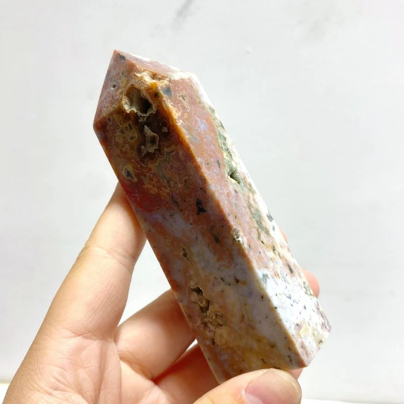 25 Pieces Ocean Jasper Four-Sided Points - Image 3