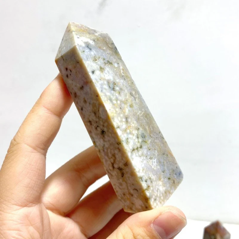 25 Pieces Ocean Jasper Four-Sided Points - Image 4