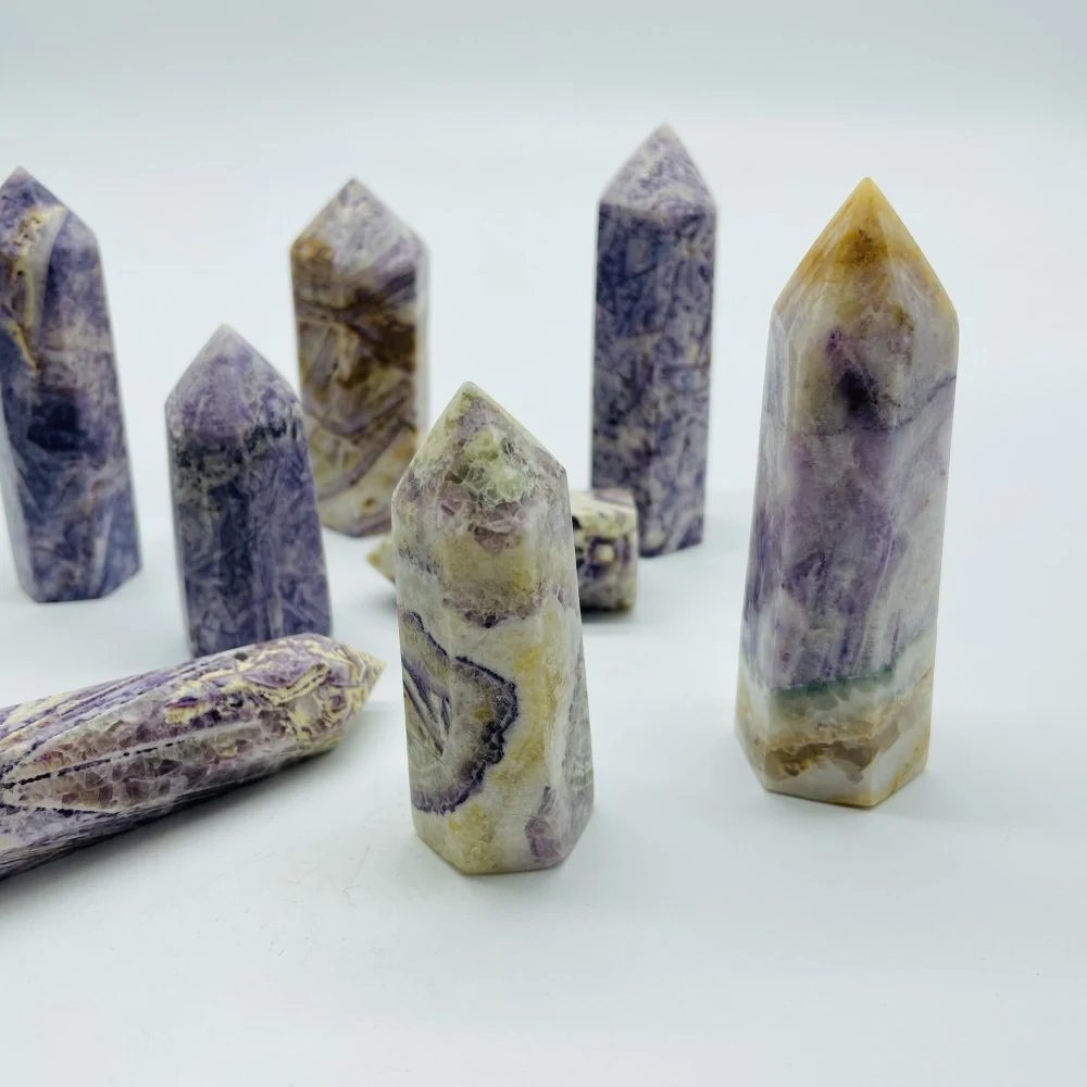 Violet Fluorite Tower Point Wholesale - Image 2